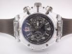 Baselworld Hublot Big Bang Unico Sapphire Replica Watch Black Skeleton